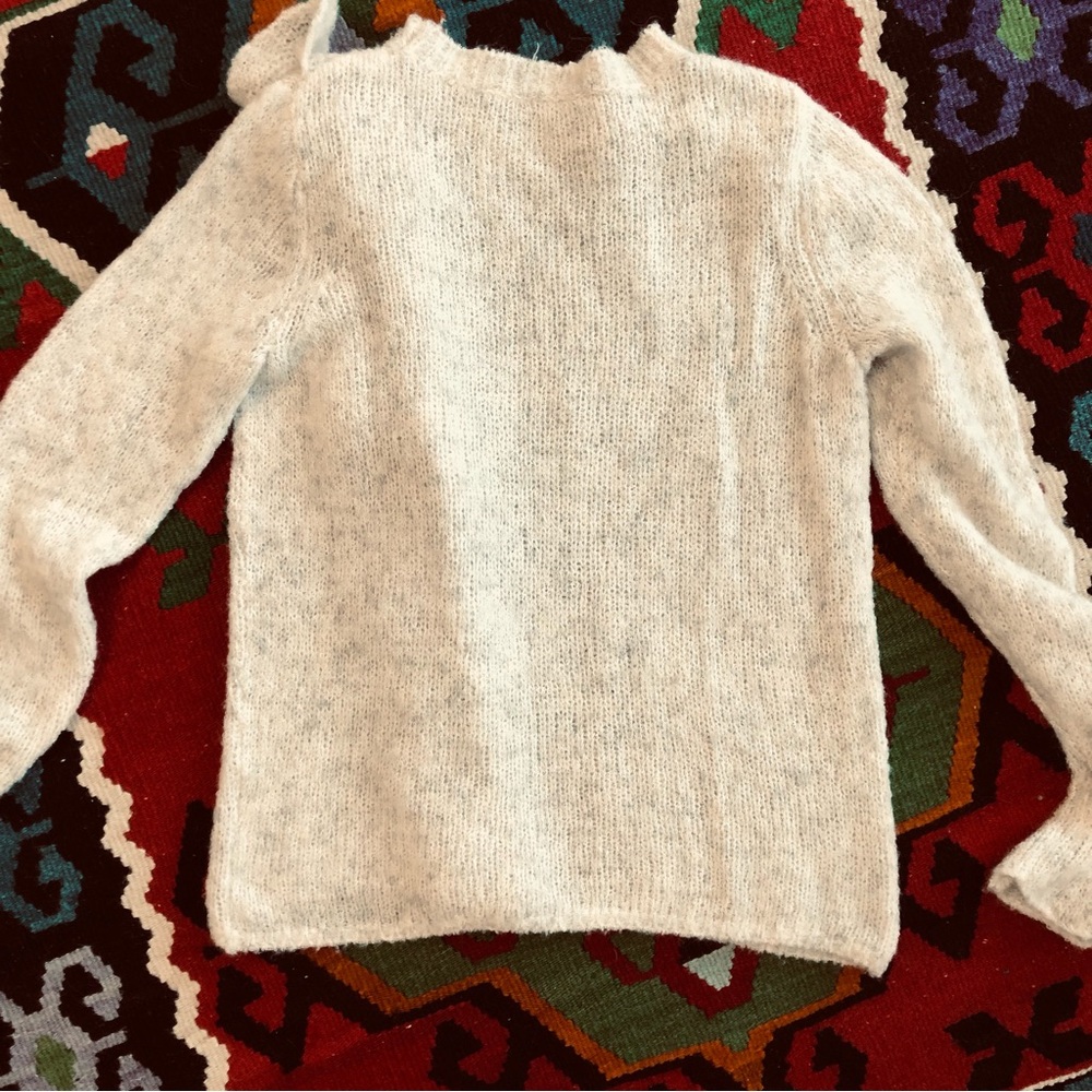 Like New Rebecca Taylor ruffle sweater - Picture 2 of 6